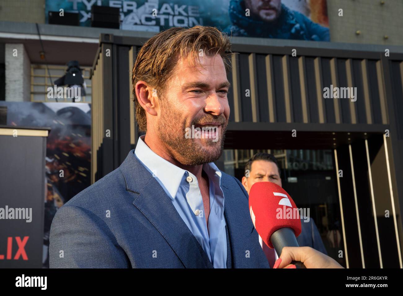 June 9, 2023, Berlin, Germany: Chris Hemsworth made a special
