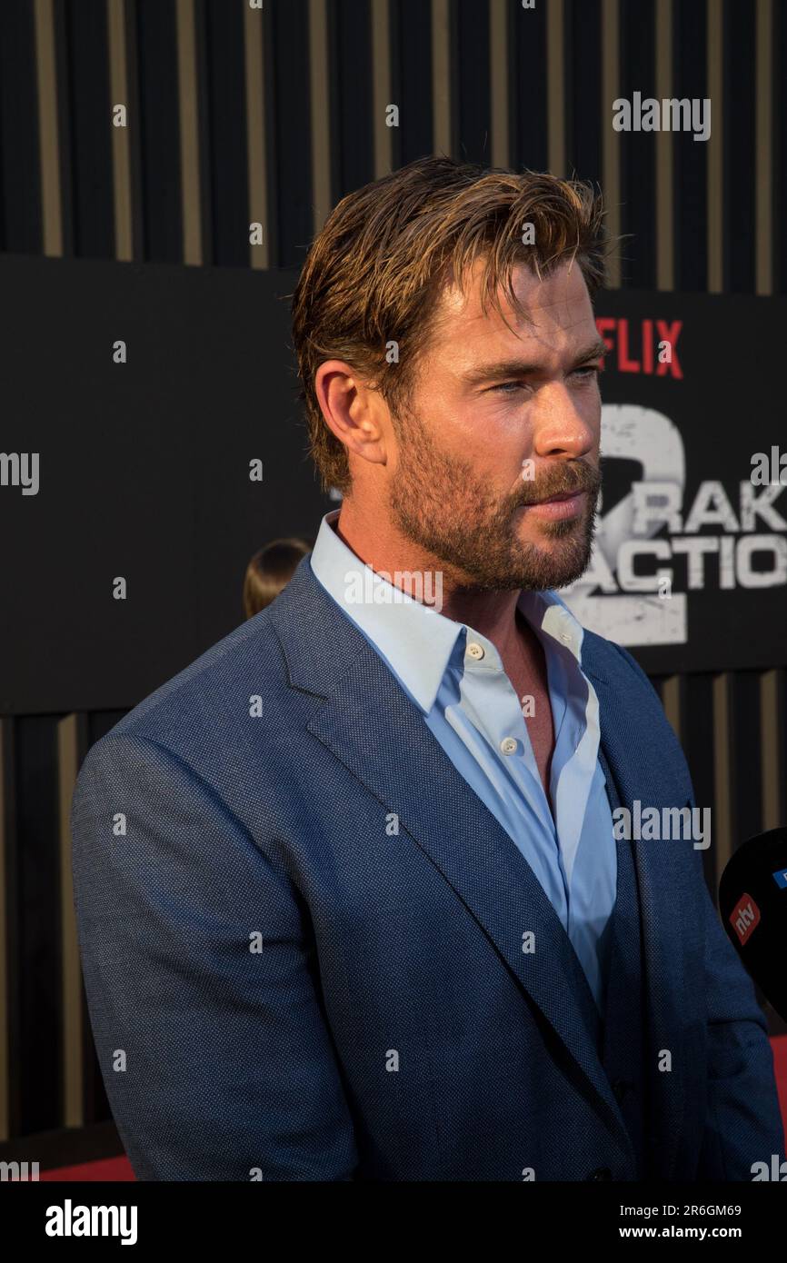 June 9, 2023, Berlin, Germany: Chris Hemsworth made a special