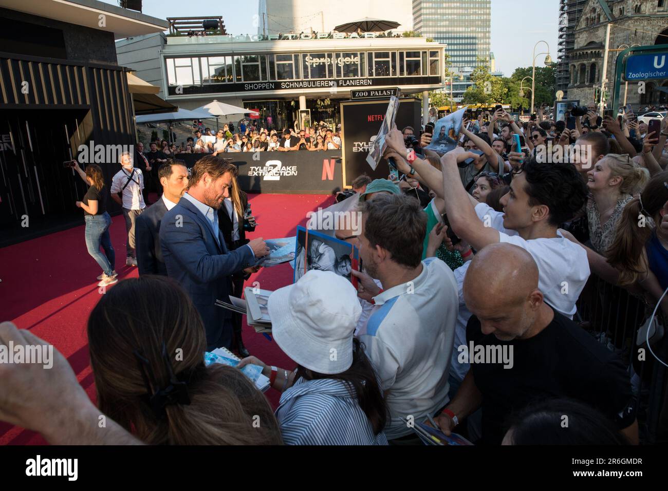 June 9, 2023, Berlin, Germany: Chris Hemsworth made a special