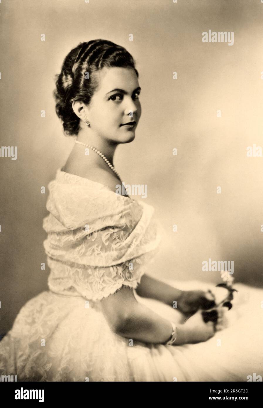 1952 Ca Rome ITALY The Italian Princess MARIA PIA Di SAVOIA 1952 Ca Rome ITALY The Italian Princess MARIA PIA Di SAVOIA