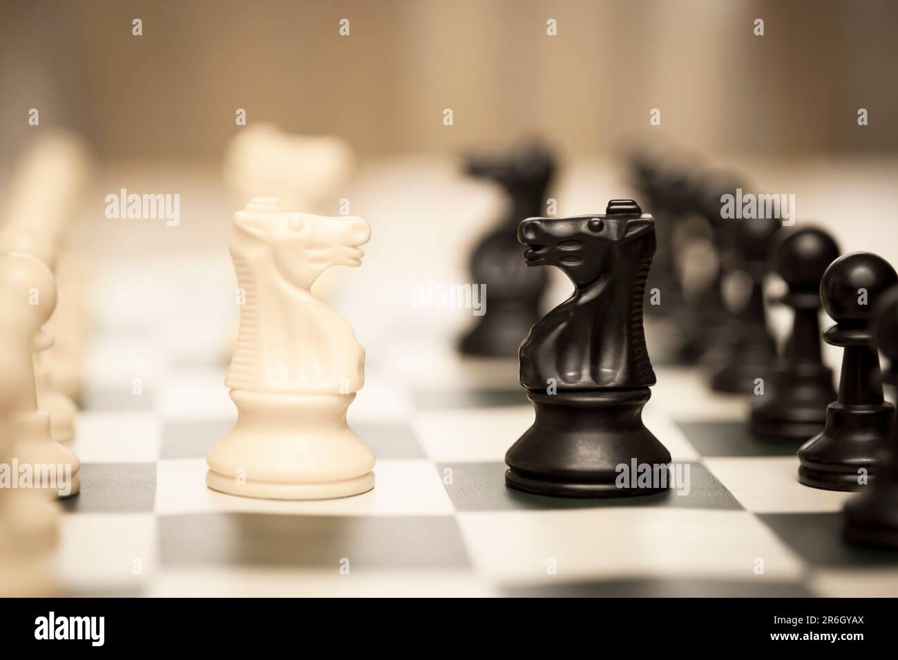 Chessboard side view hi-res stock photography and images - Alamy