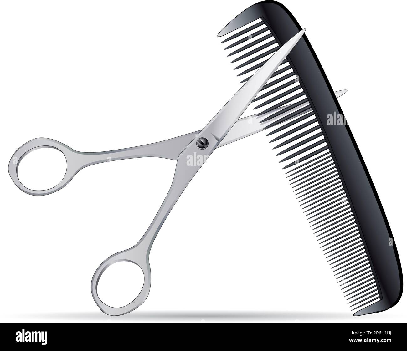 Barber tools - vector illustration Stock Vector