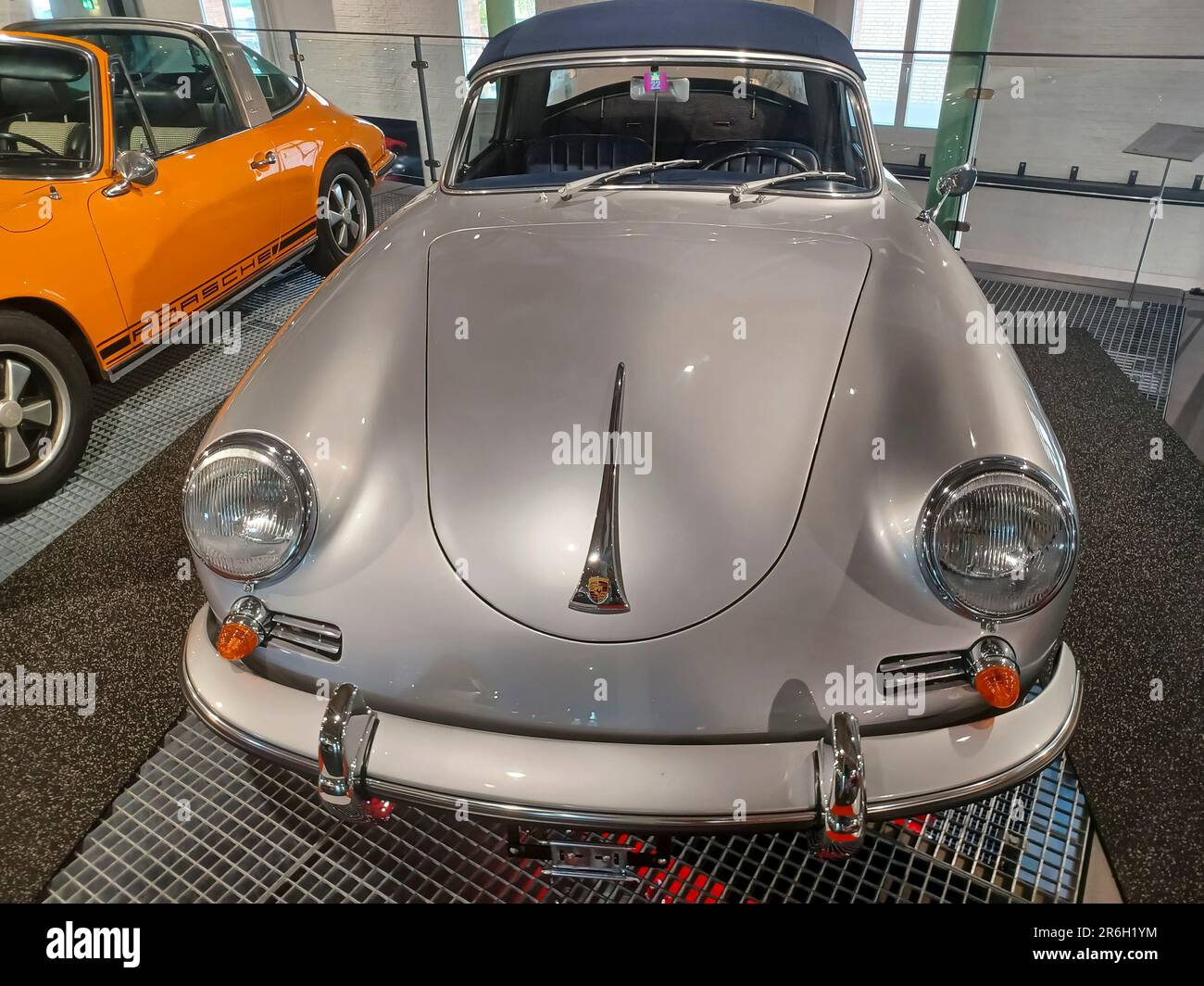 Porsche 356 porsche museum hi-res stock photography and