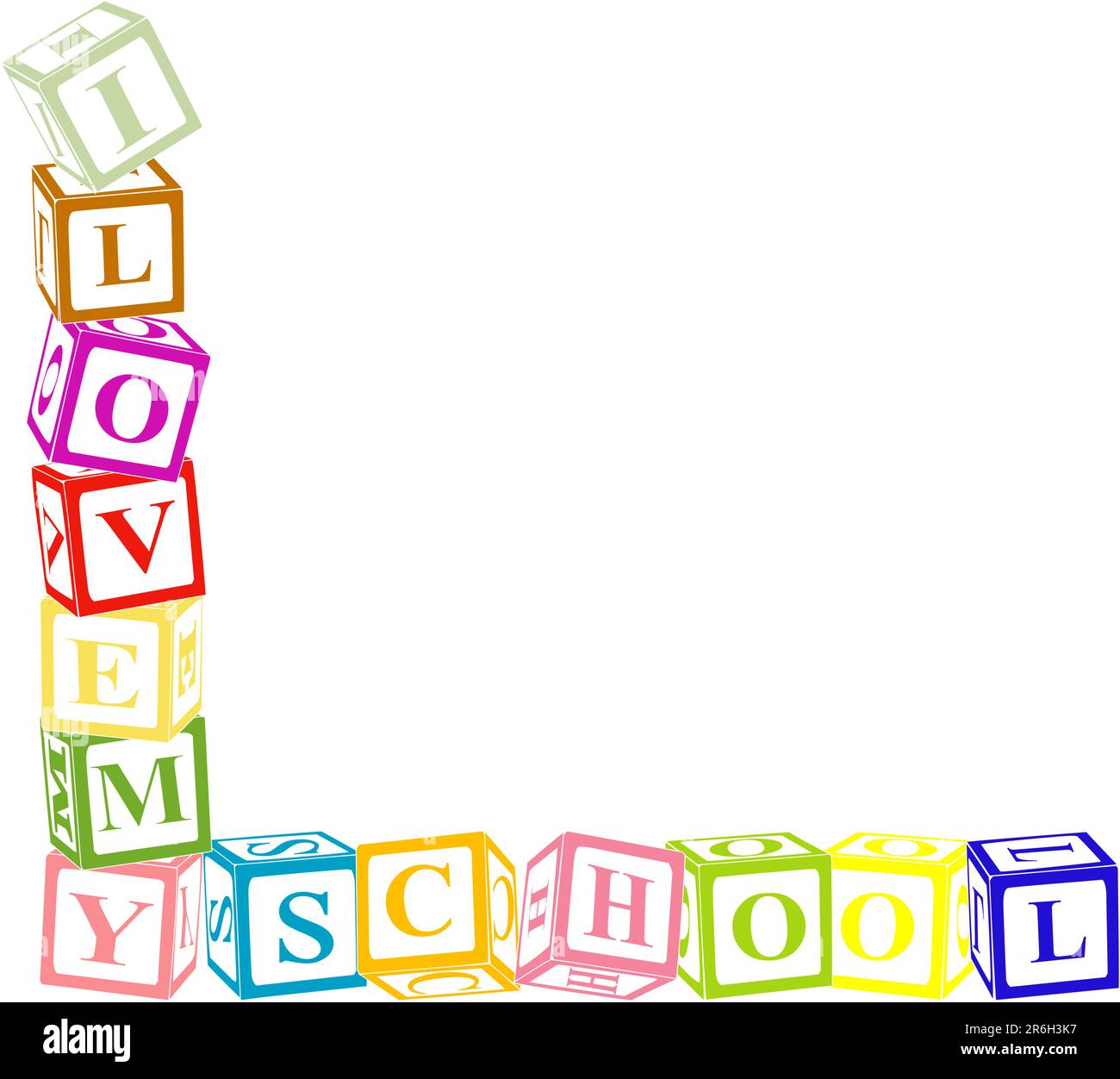 School block education Stock Vector Images - Alamy