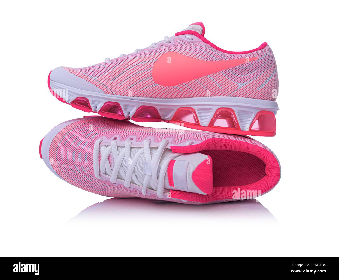 Sport shoes isolated on white background Stock Photo - Alamy