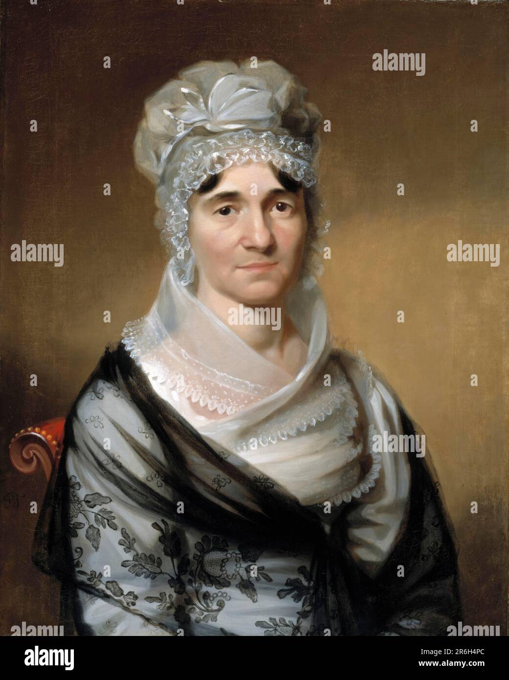 Mrs. John Cockey, III. oil on canvas. Date: ca. 1822-1827. Museum: Smithsonian American Art Museum. Stock Photo