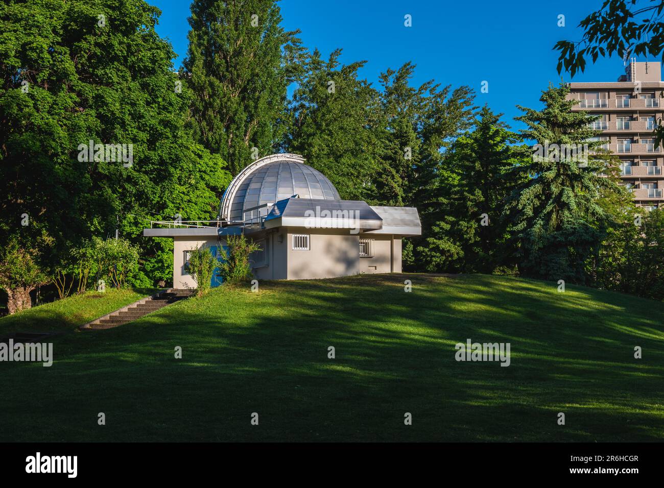 Sapporo City Observatory at Nakajima Park in Sapporo, Hokkaido, Japan Stock Photo