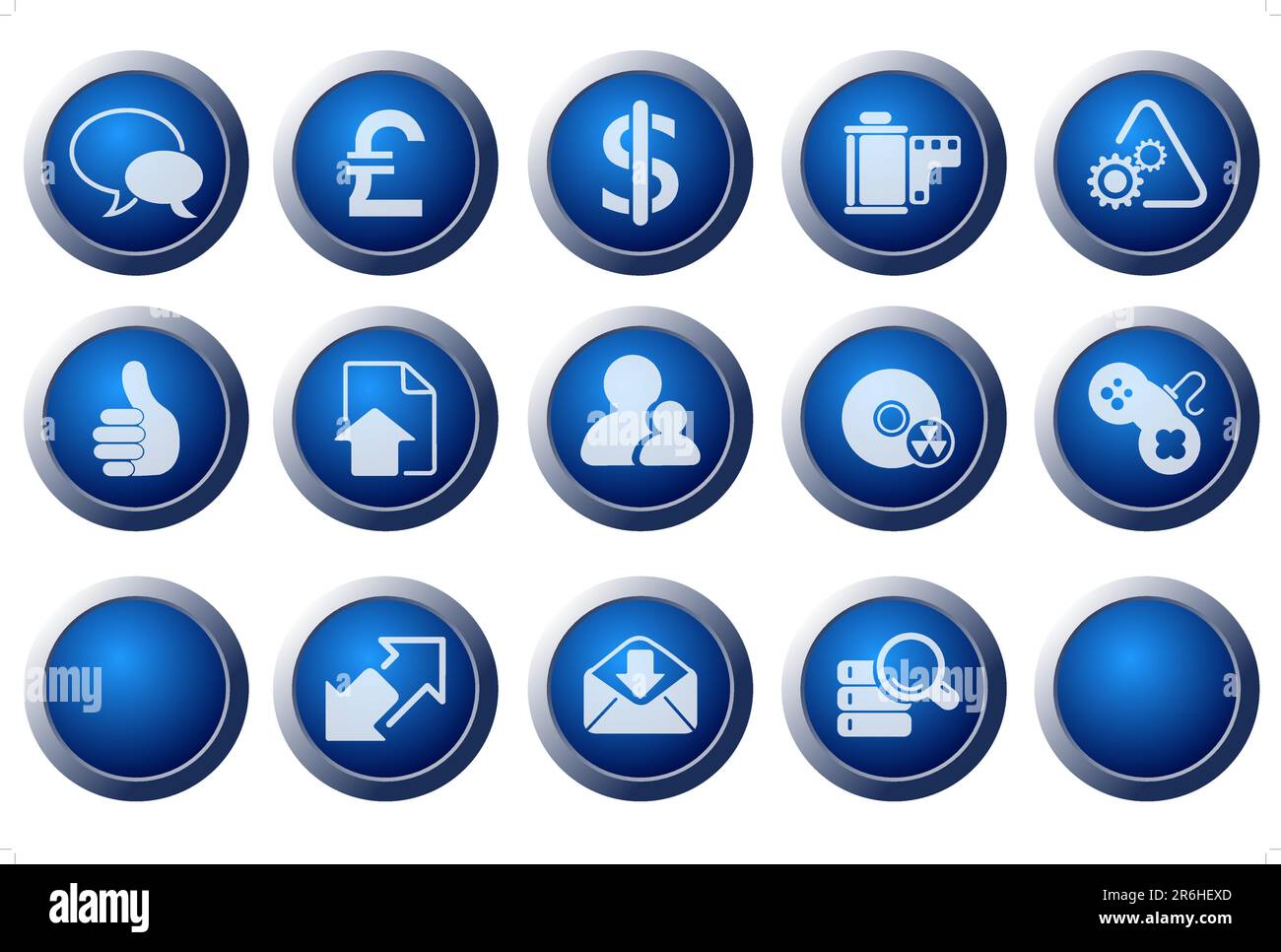 Internet icons Stock Vector