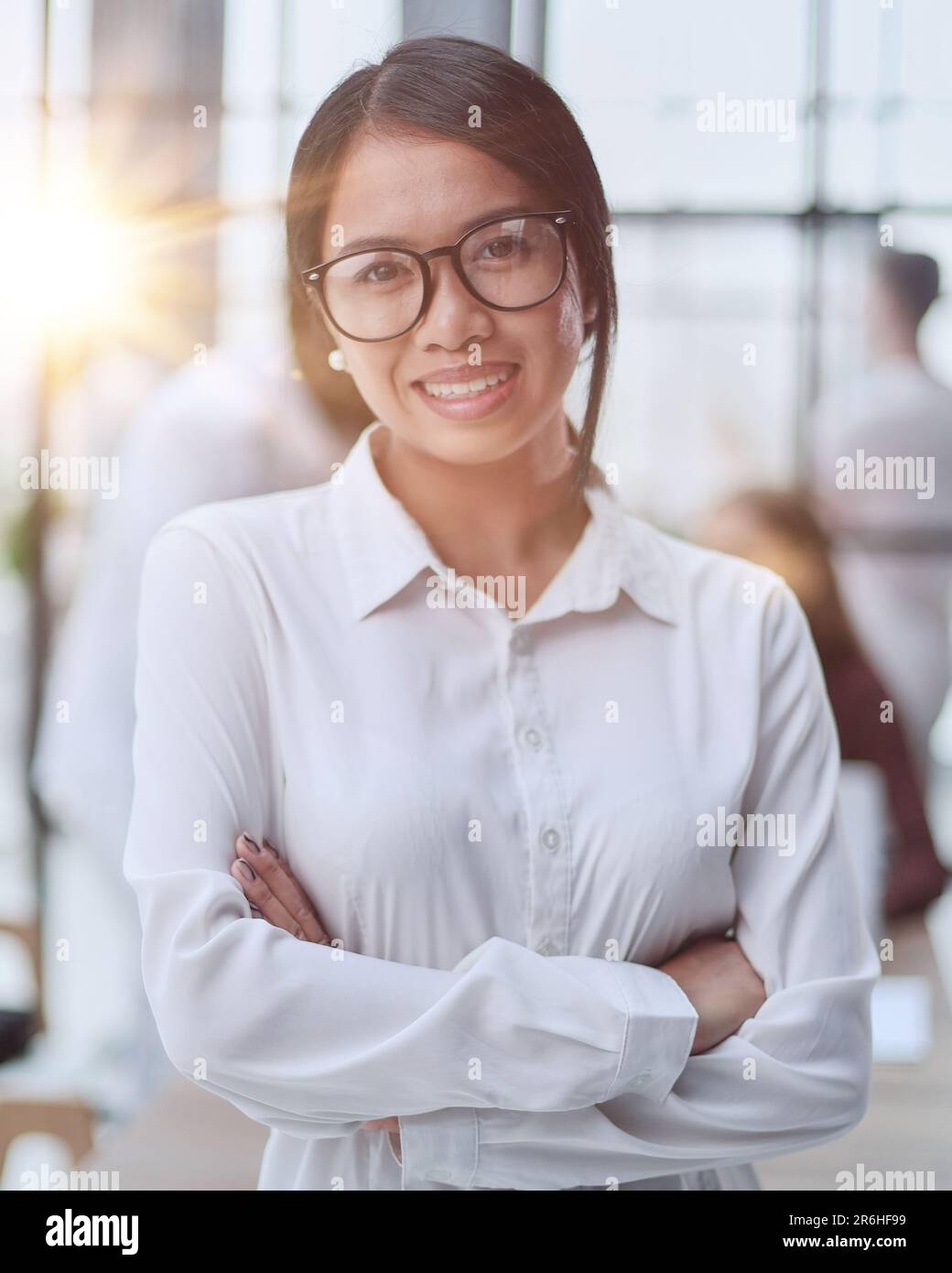 Young asian female accountant working hi-res stock photography and ...
