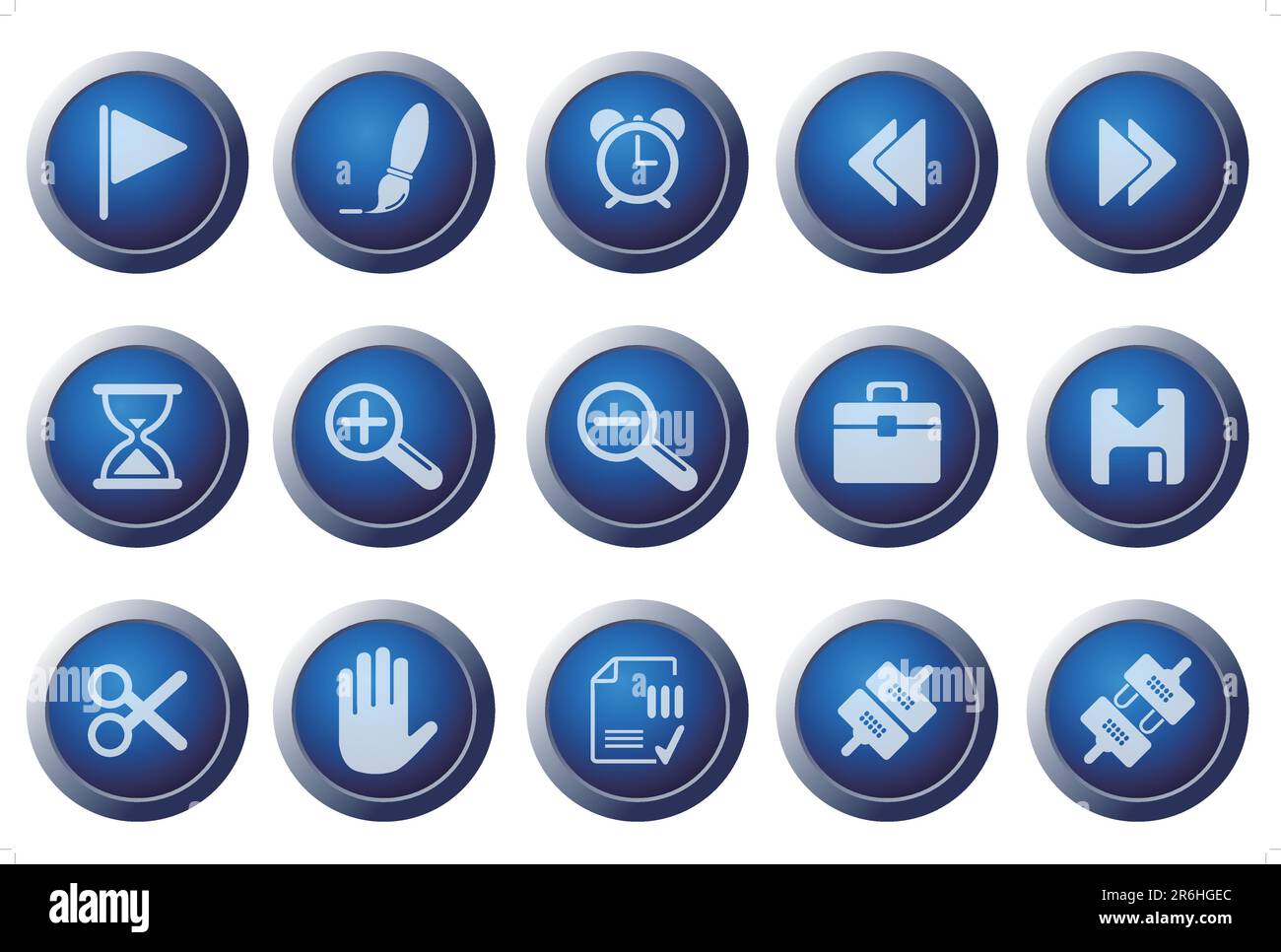 Toolbar and Interface icons Stock Vector Image & Art Alamy
