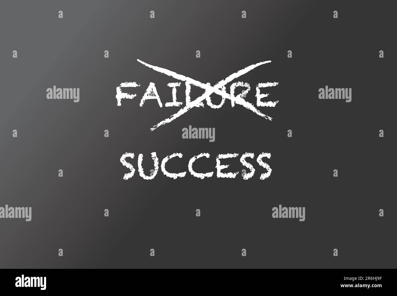 Failure/Success Stock Vector