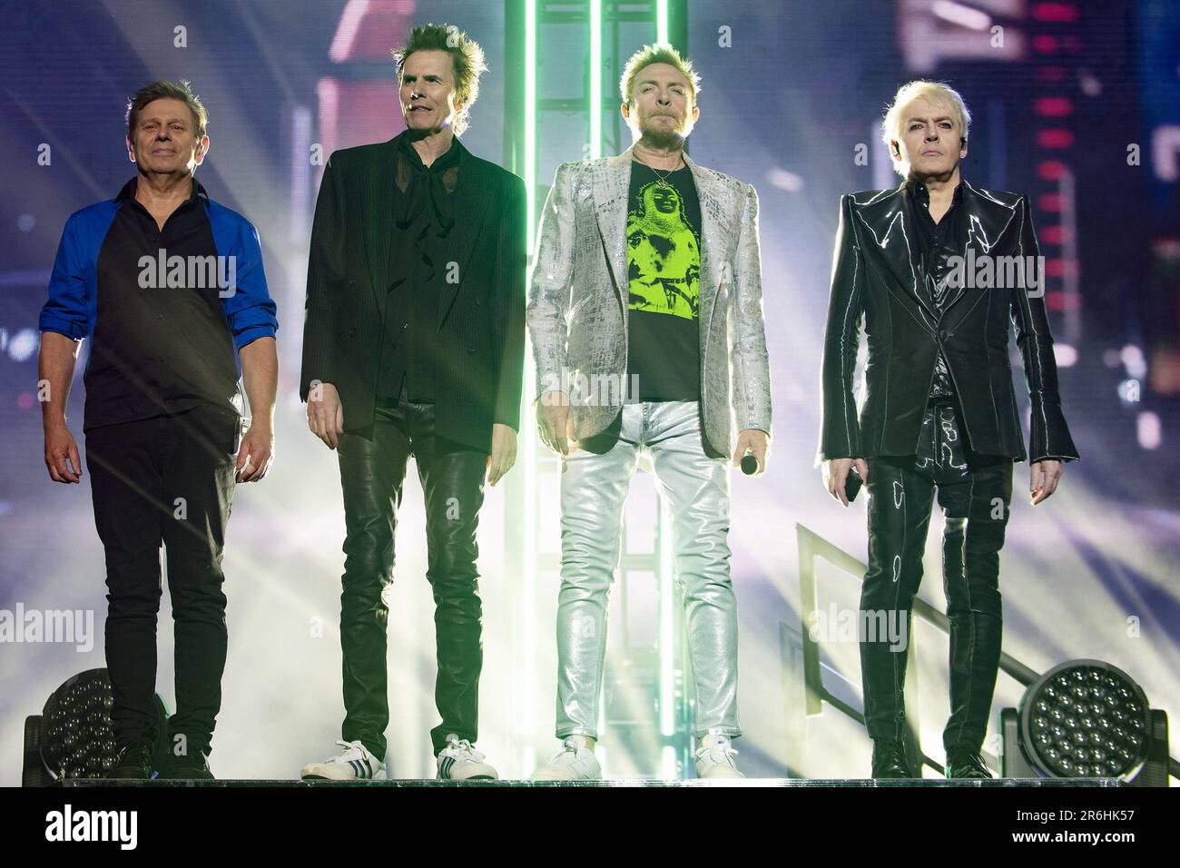 LONDON, ENGLAND Duran Duran perform on stage supported by Jake Shears