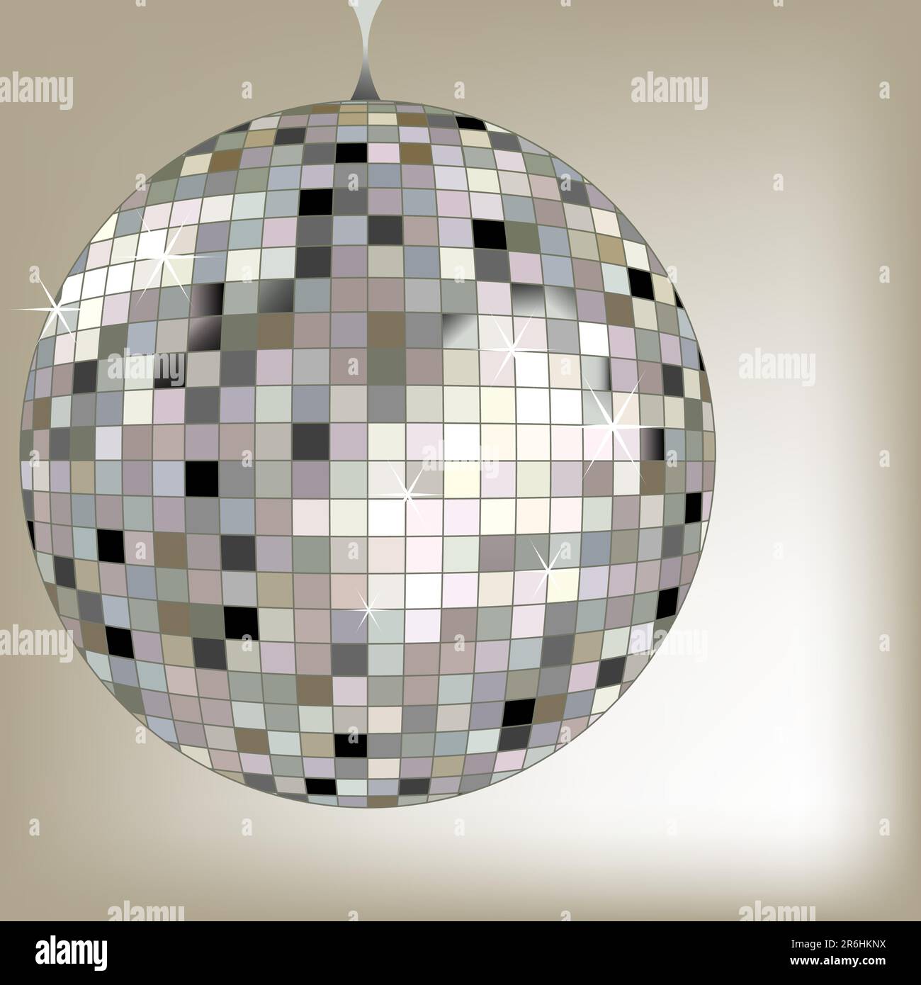 Illustration of disco balls hi-res stock photography and images - Alamy
