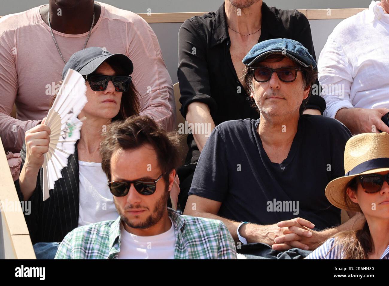 Paris, France. 09th June, 2023. Charlotte Gainsbourg, Yvan Attal in the