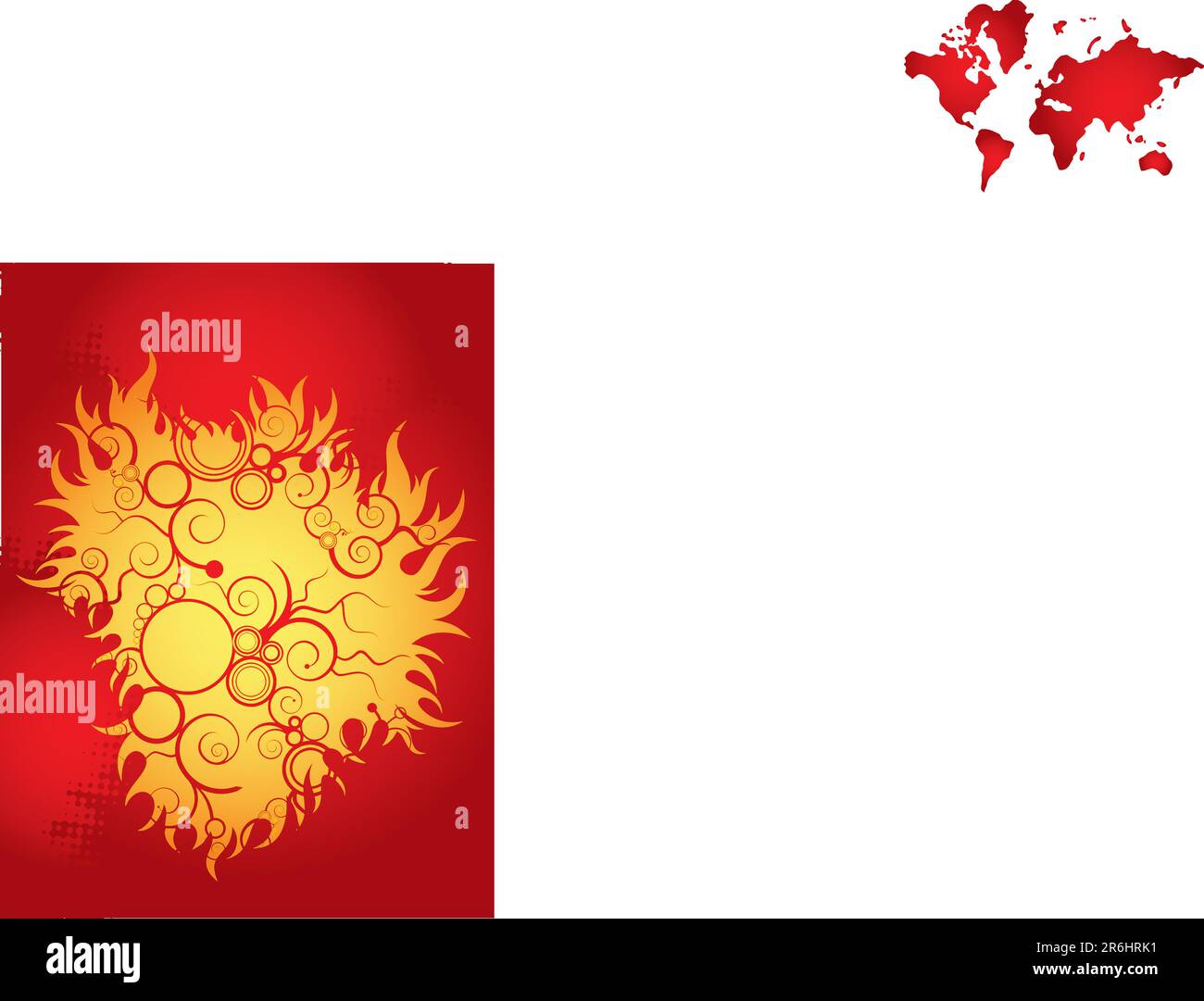 abstract color fire background Stock Vector Image & Art - Alamy