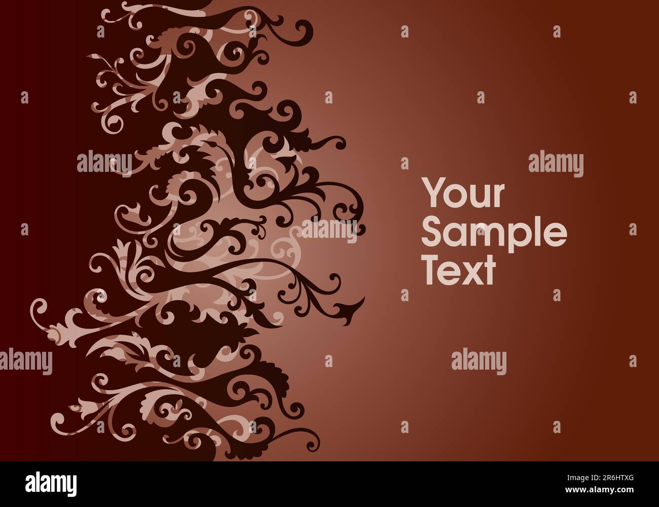 vector ornament In flower style Stock Vector Image & Art - Alamy