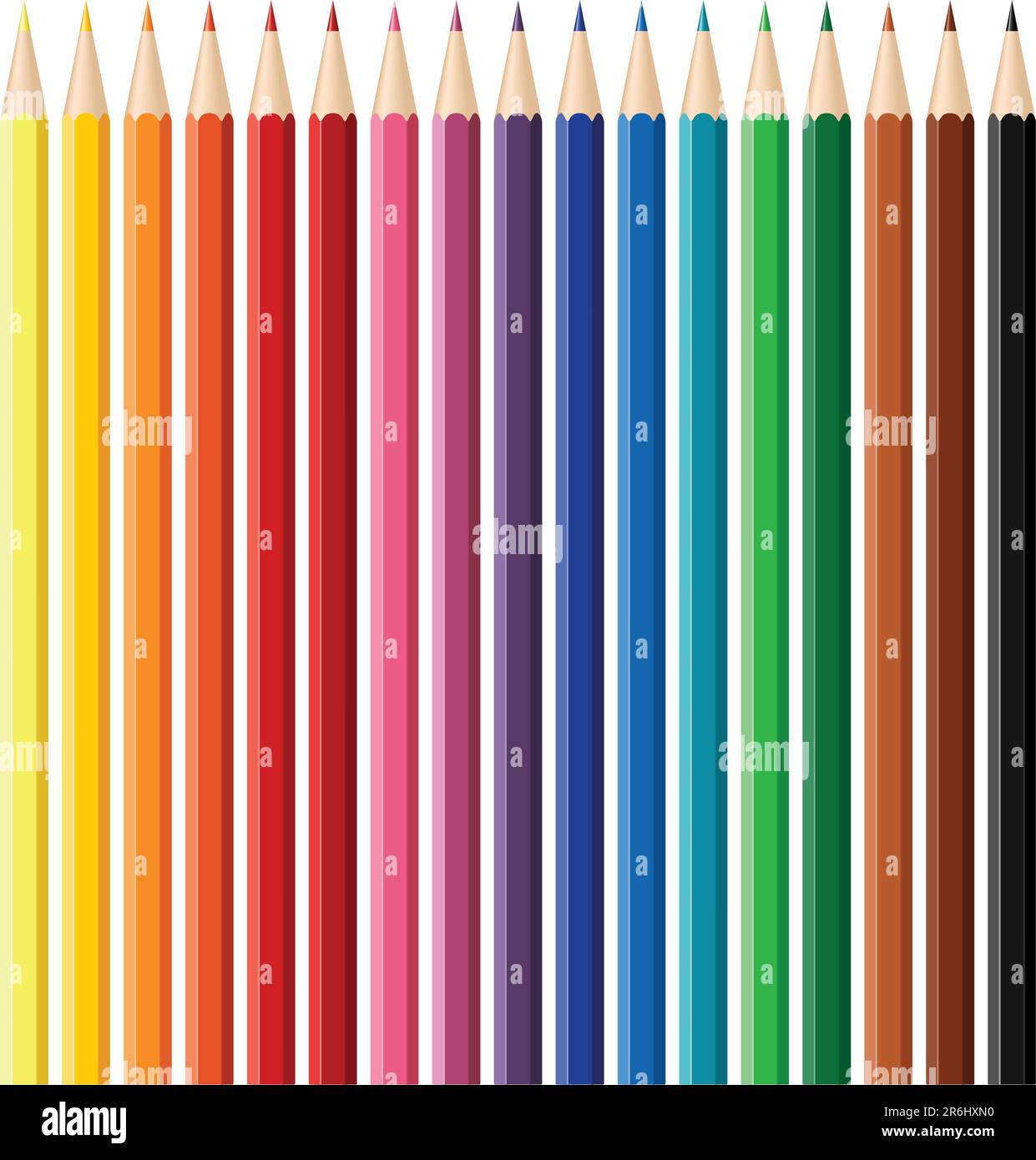no mesh or transparency - blend and gradient only Stock Vector