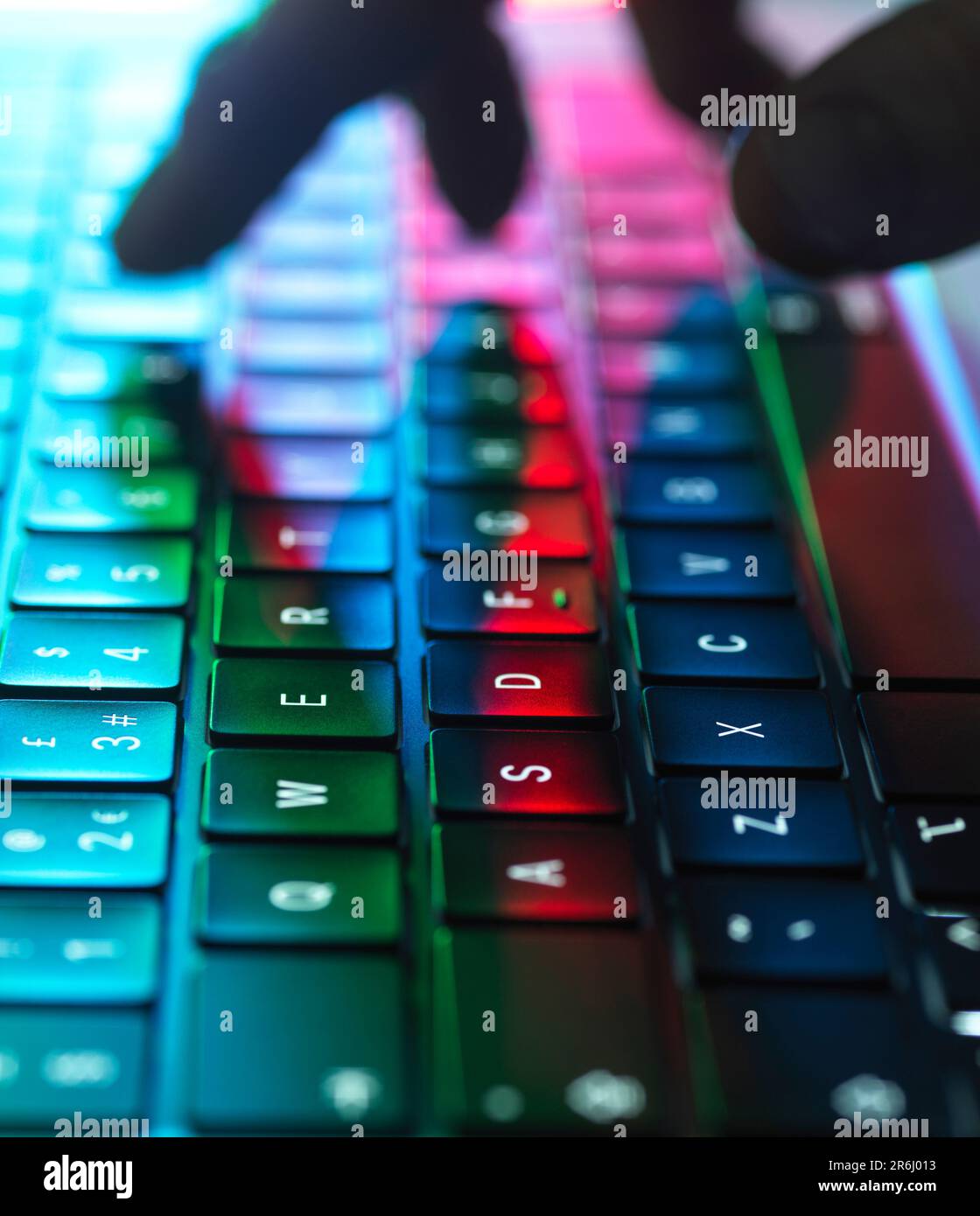 Touch typing hi-res stock photography and images - Alamy