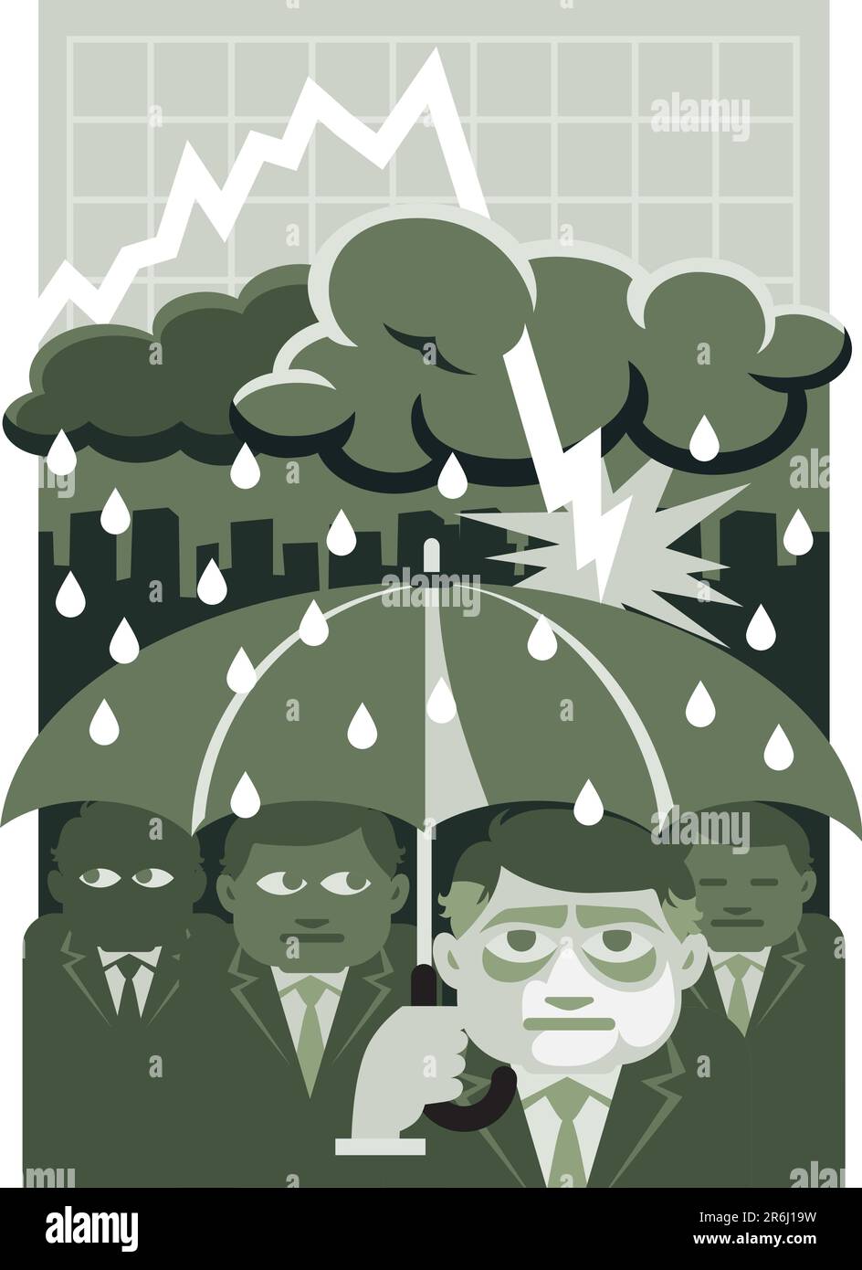 Business Suit Wet Stock Vector Images - Alamy