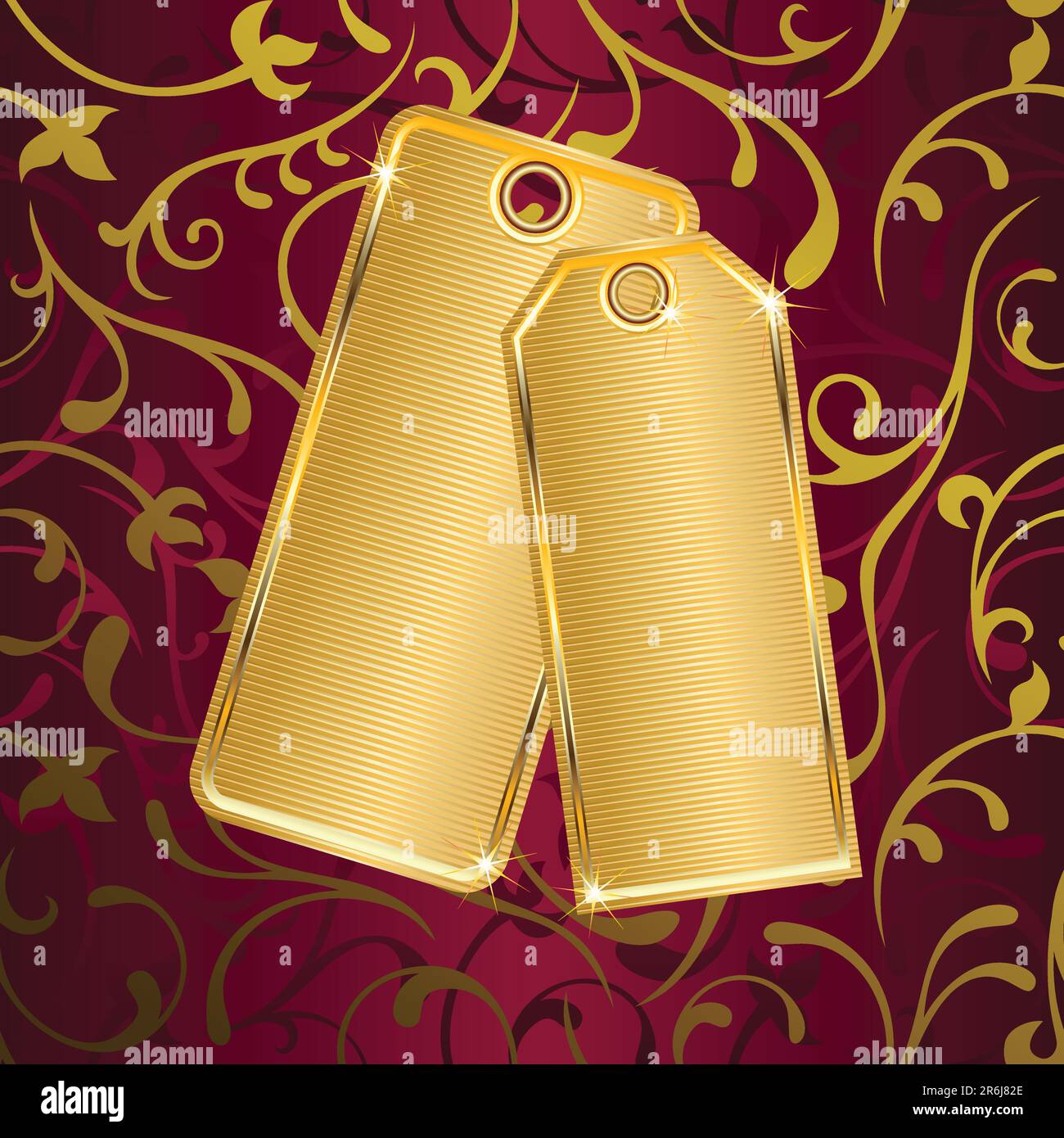 tag, this illustration may be useful as designer work Stock Vector