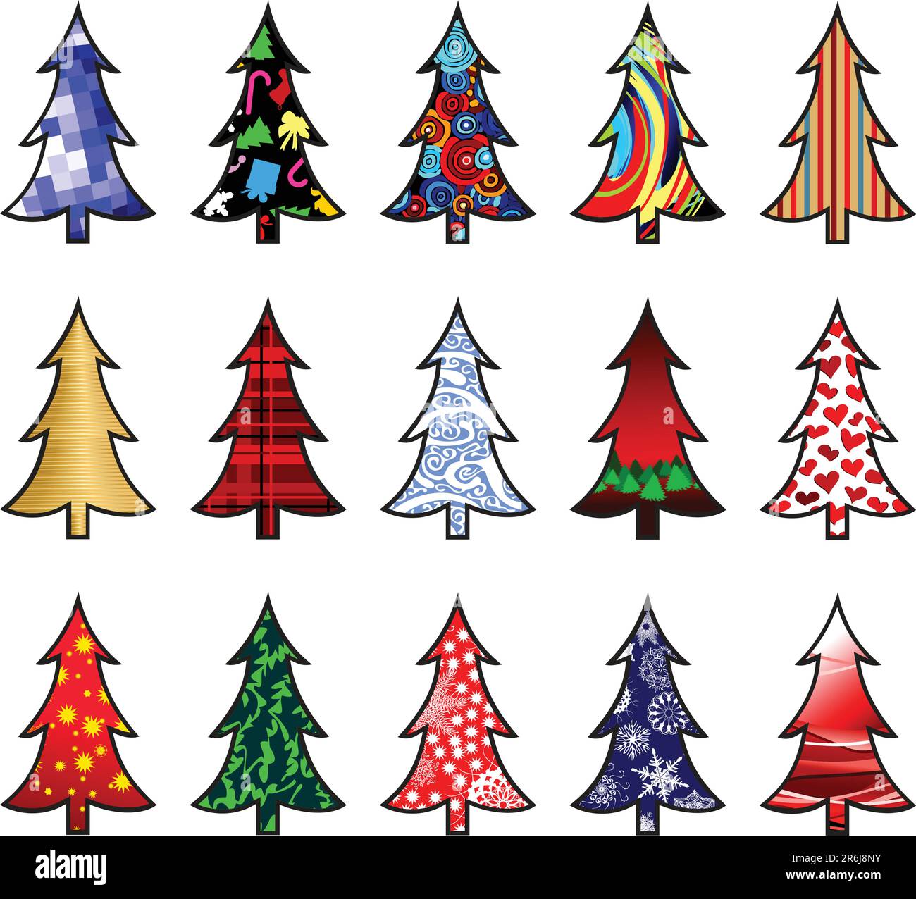fir,  this  illustration may be useful  as designer work Stock Vector