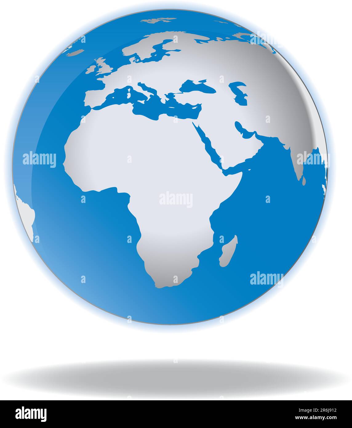 Globe concept icon web internet vector illustration Stock Vector Image ...