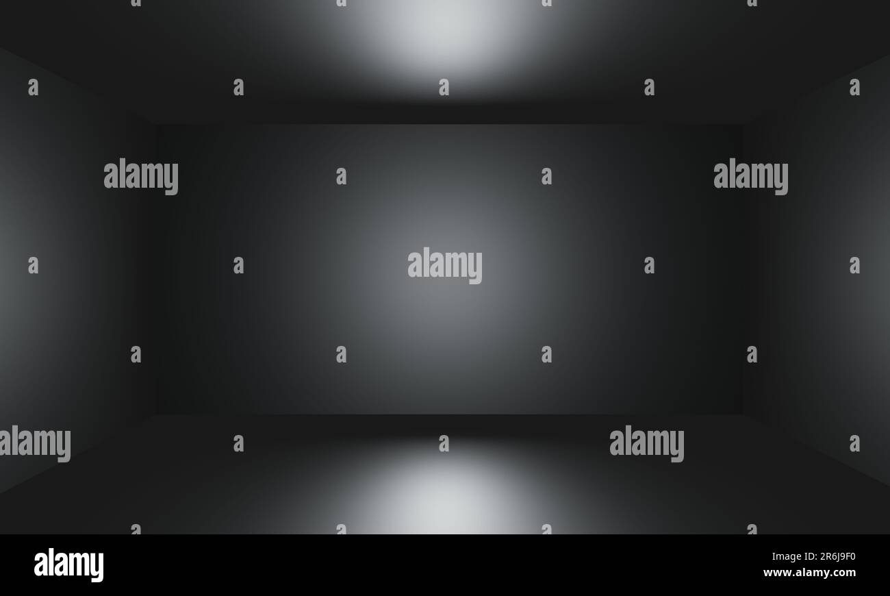 background with gradient used for show product studio room 3d render Stock Photo