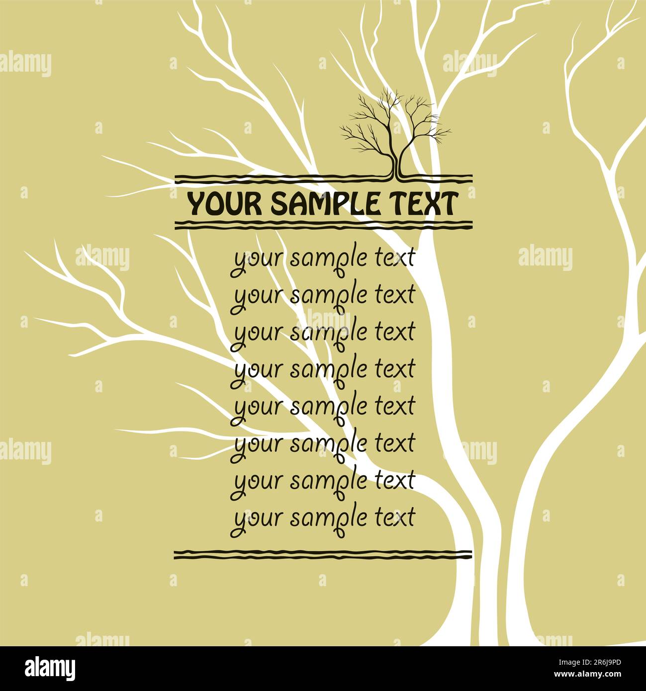 Tree Word Background background with a tree Stock Vector Image & Art - Alamy