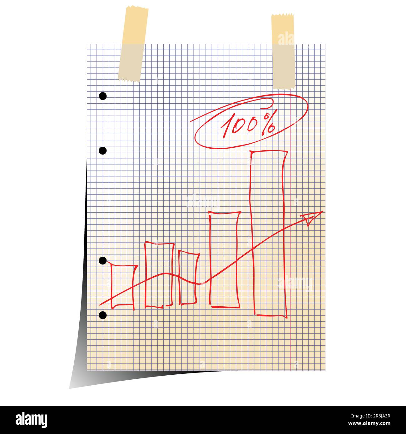statistic,  this illustration may be useful as designer work Stock Vector