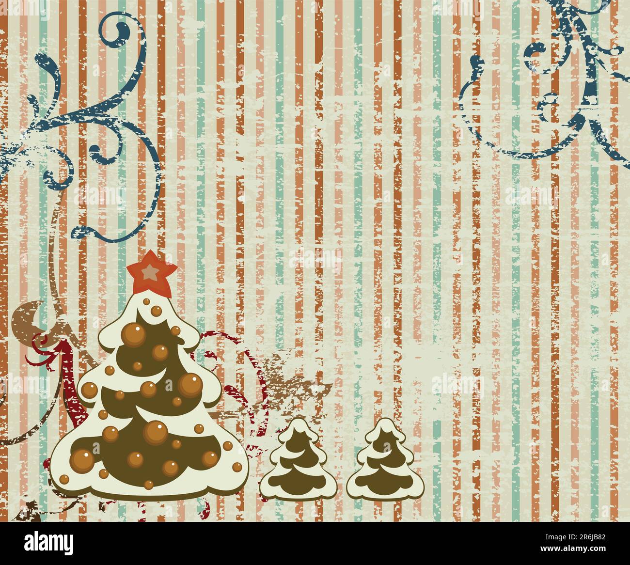 christmas,  this  illustration may be useful  as designer work Stock Vector