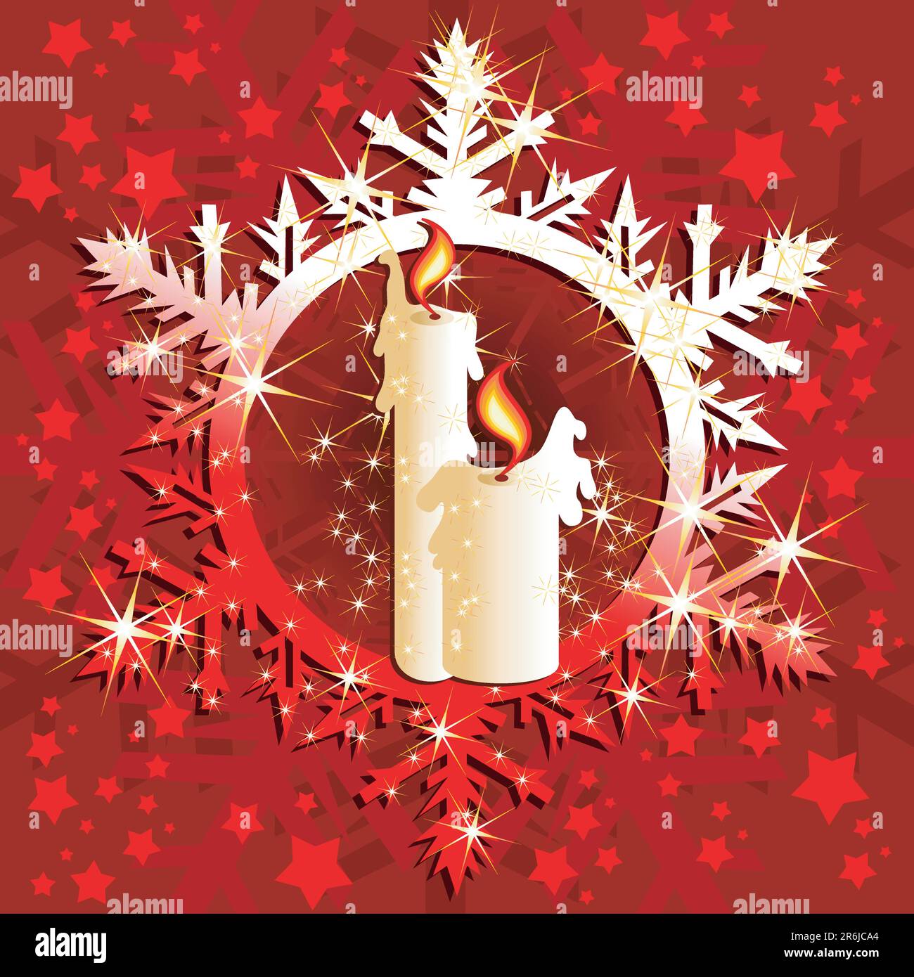 christmas, this illustration may be useful as designer work Stock Vector