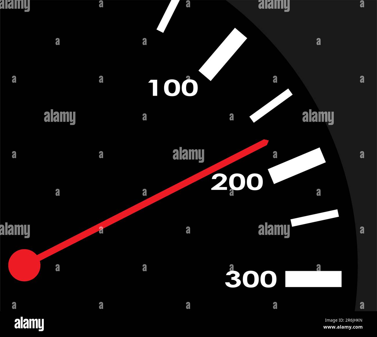 Scale of a speedmeter. A vector illustration Stock Vector Image & Art ...