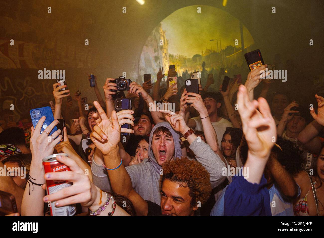 Secret Rave Images London, UK, Shoreditch, 9th May 2023, Save Our Scene Hosts a Secret ...