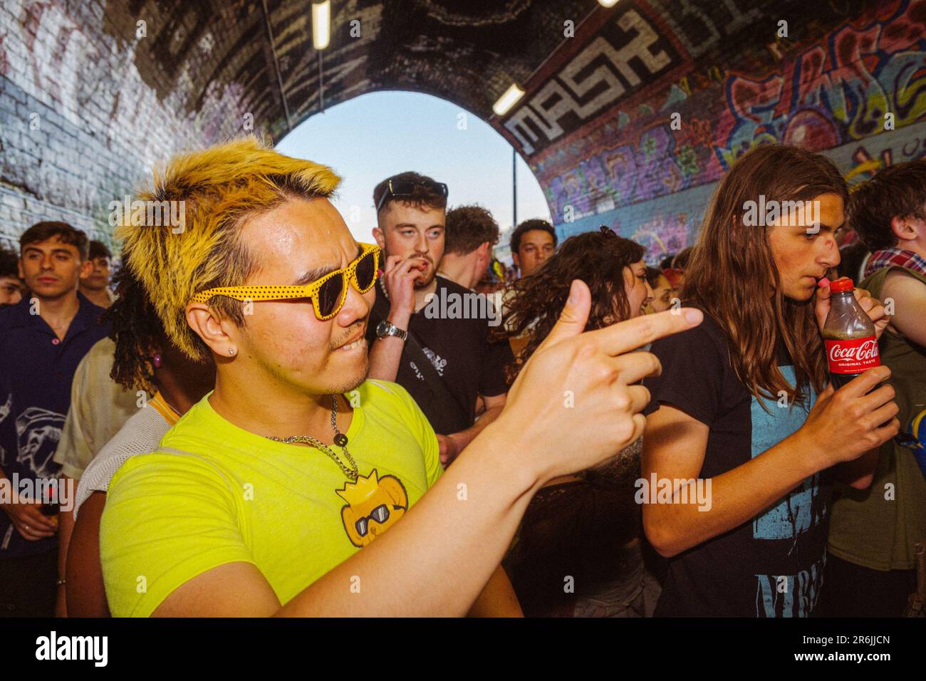 London, UK, Shoreditch, 9th May 2023, Save Our Scene Hosts a Secret