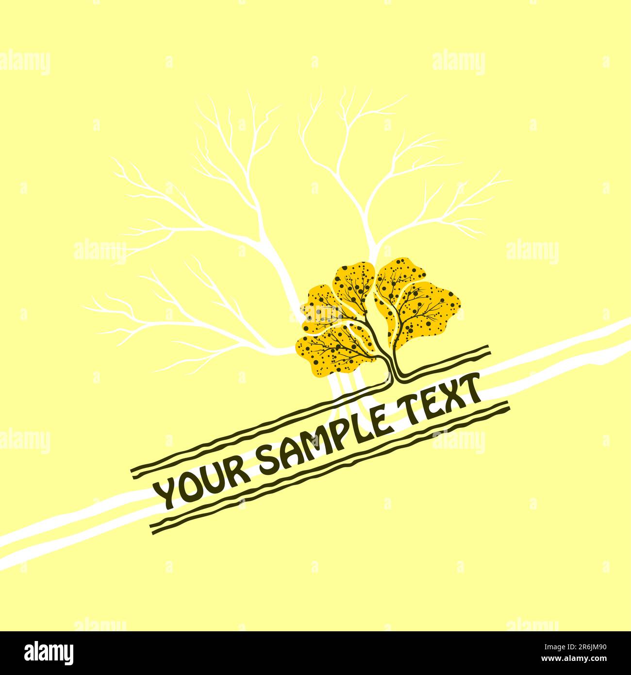 background with a tree Stock Vector Image & Art - Alamy