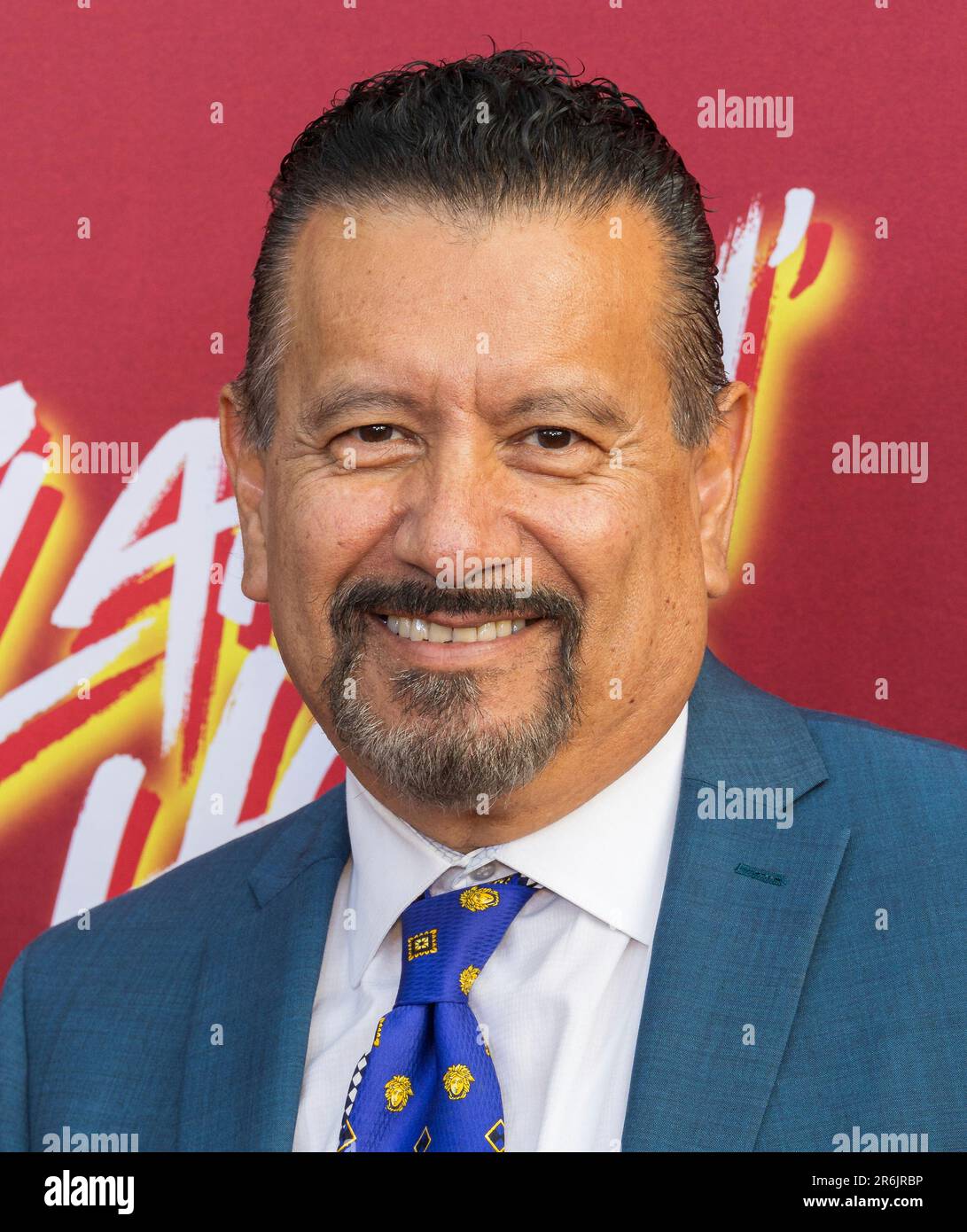 Richard Montanez arrives at the LA Special Screening of "Flamin' Hot"on