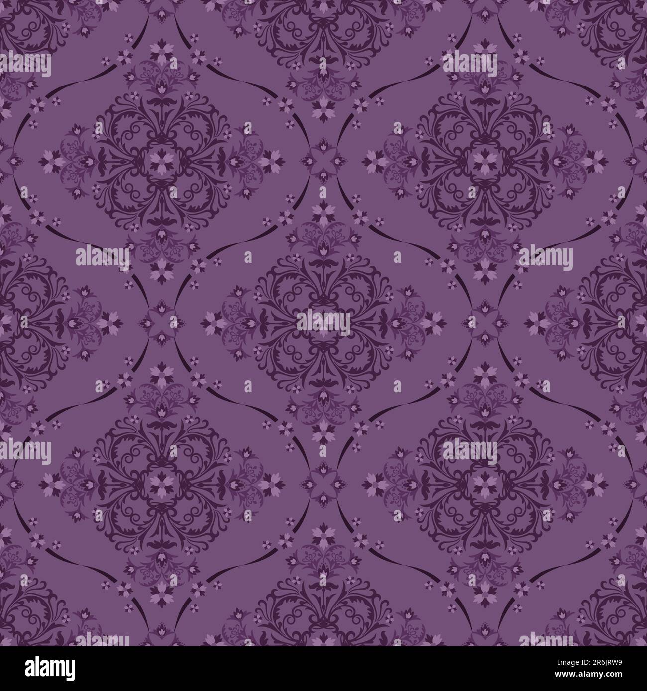 Seamless luxury floral pattern. This image is a vector illustration ...