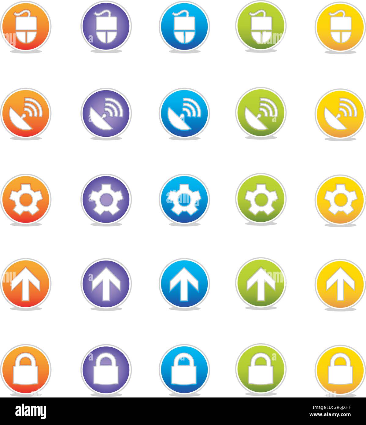 Gear lock Stock Vector Images - Alamy
