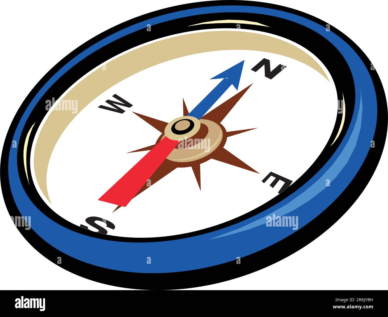 a simple draw of compass Stock Vector Image & Art Alamy