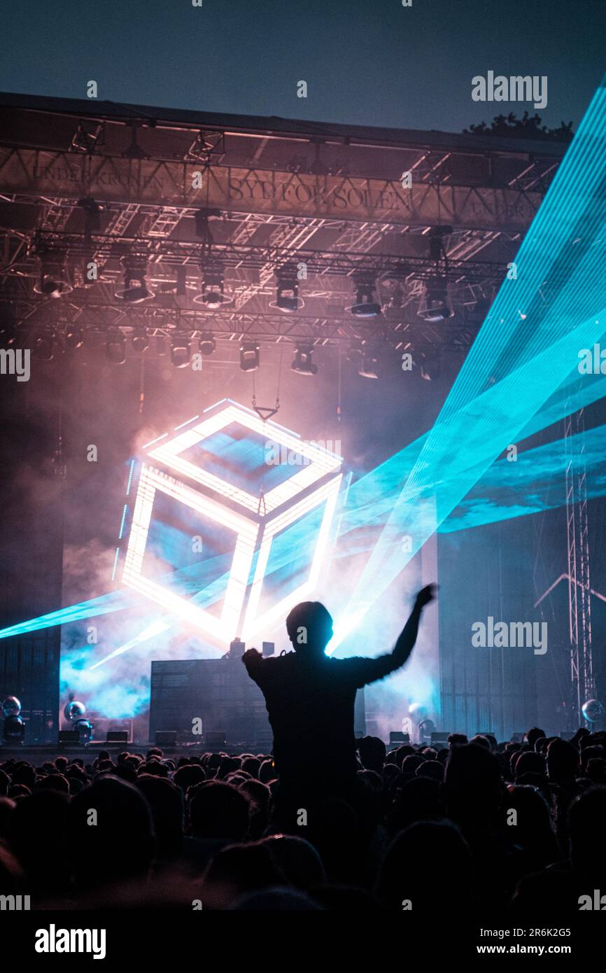 Copenhagen, Denmark. 09th June, 2023. The British music producer