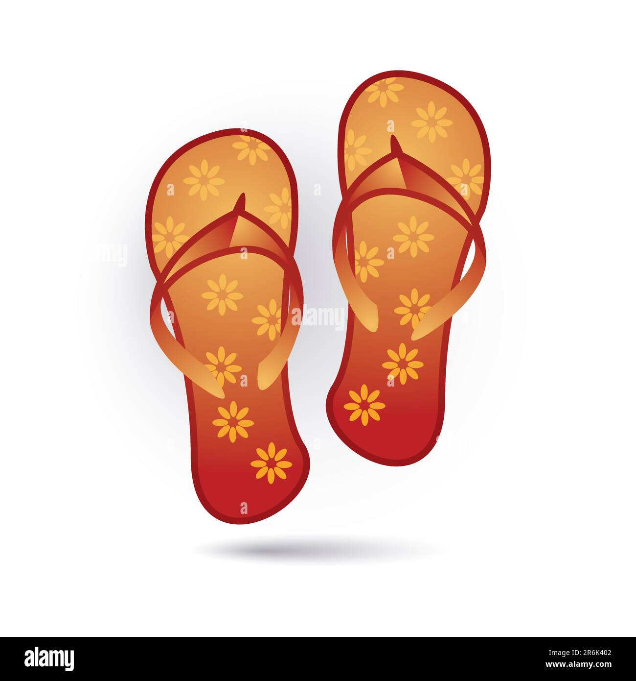 Vintage flip flops Cut Out Stock Images & Pictures - Alamy