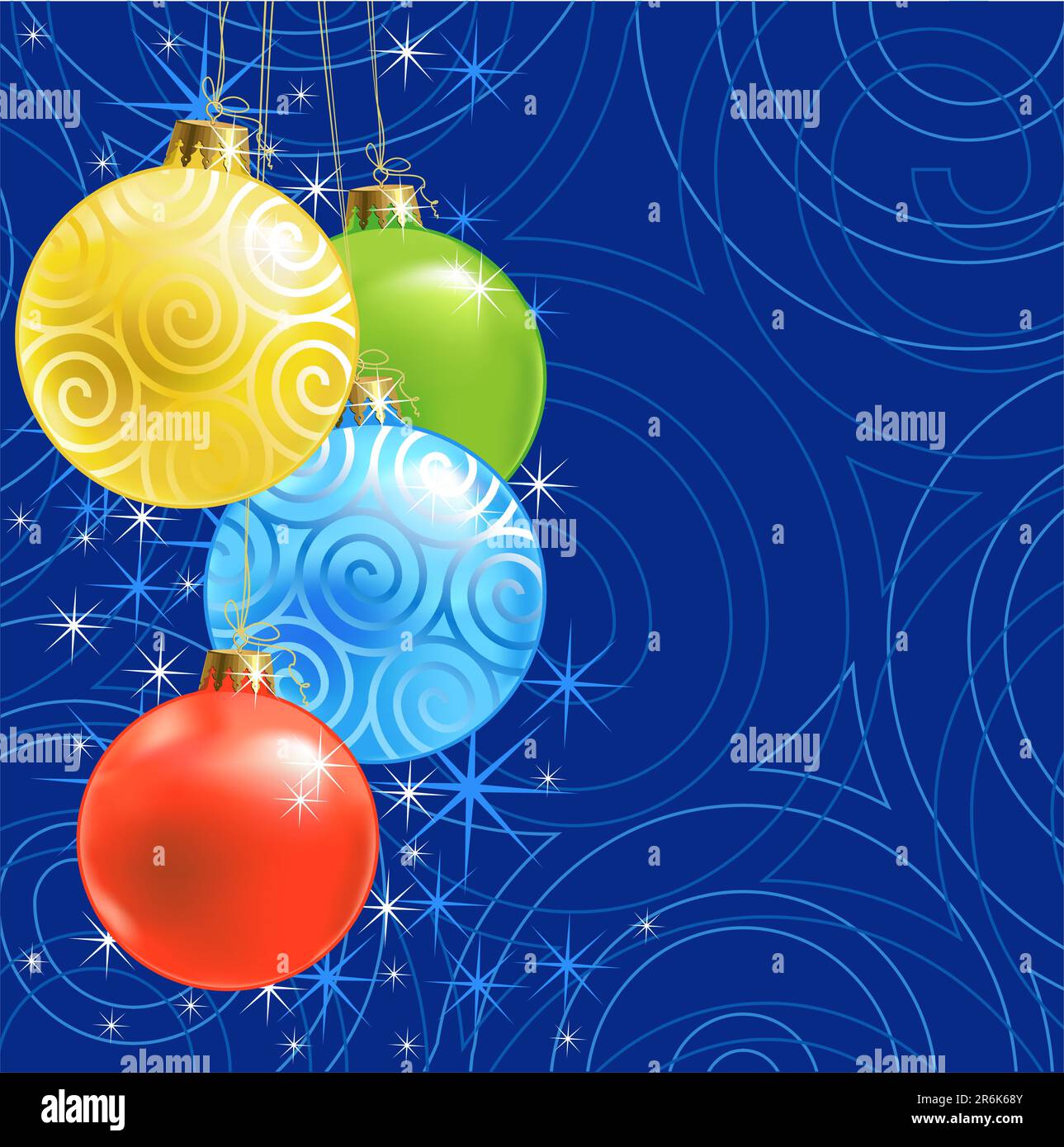 Natural christmas ball Stock Vector Images - Alamy