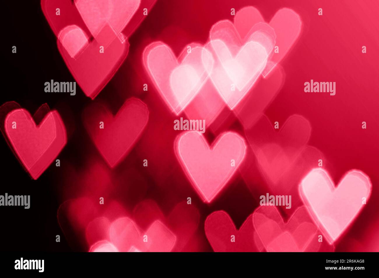 Modern abstract background with shiny hearts for Valentine's Day Stock ...