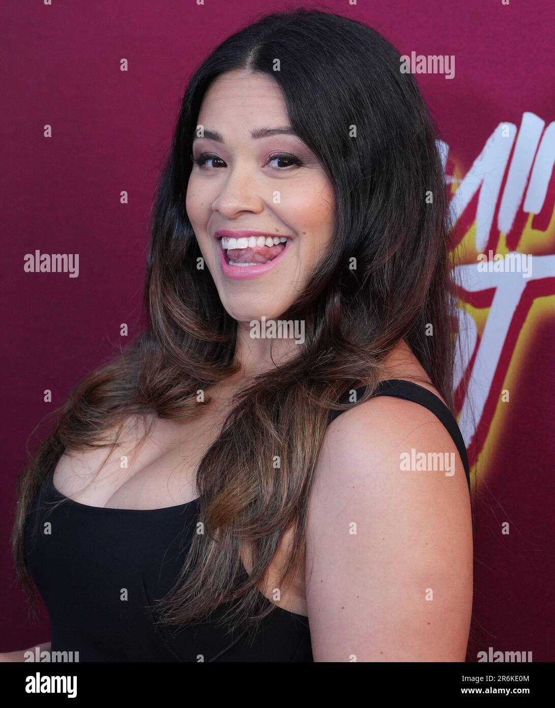 Los Angeles, USA. 09th June, 2023. Gina Rodriguez arrives at the Searchlight Pictures