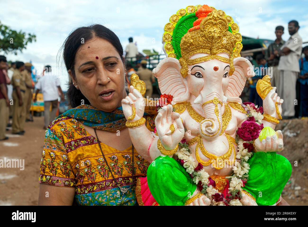 Ganesh ganpati festival at Coimbatore, Tamil Nadu, South India, India