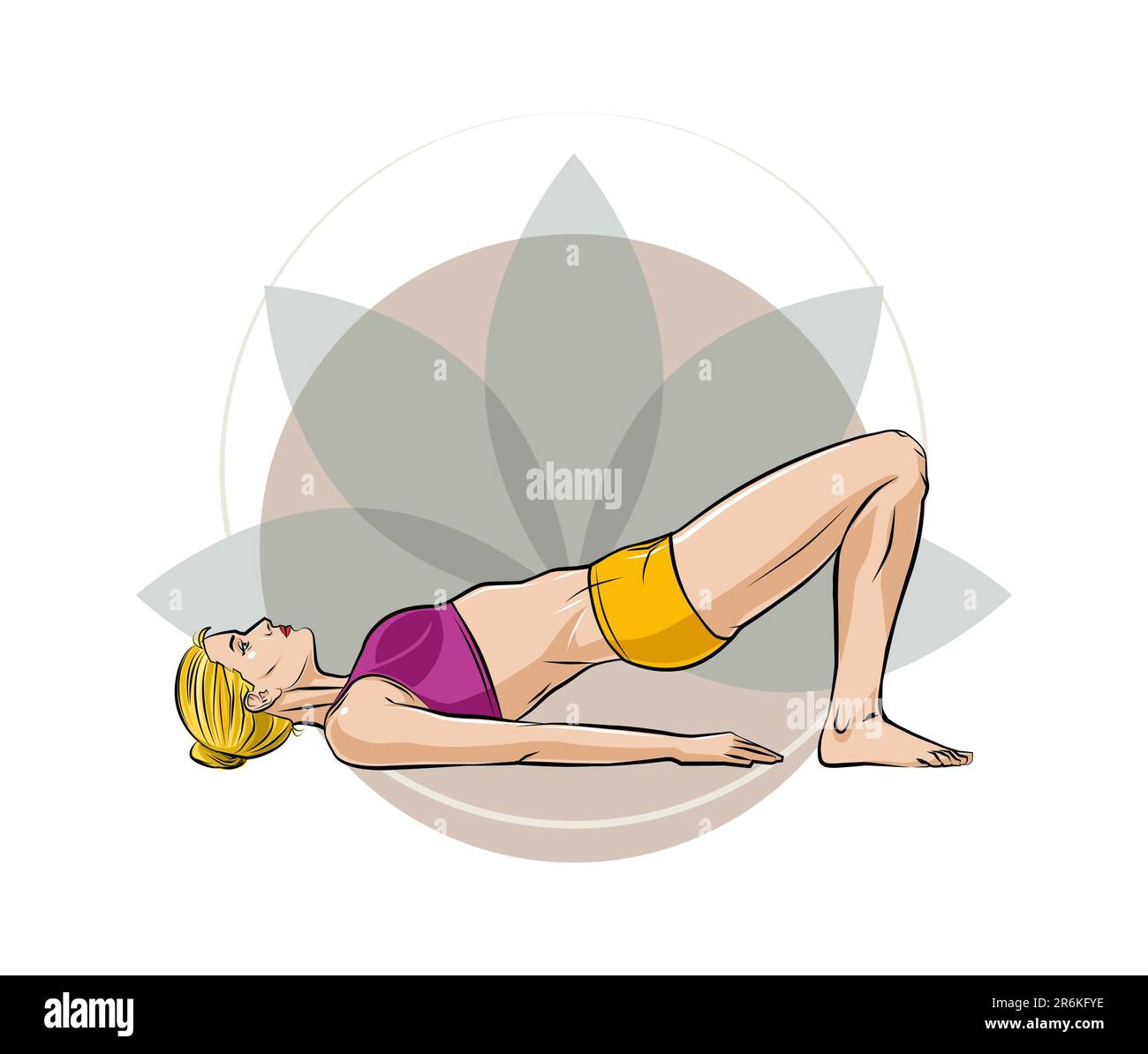 Setu Bandha Sarvangasana: Restorative Bridge Pose - Hugger Mugger