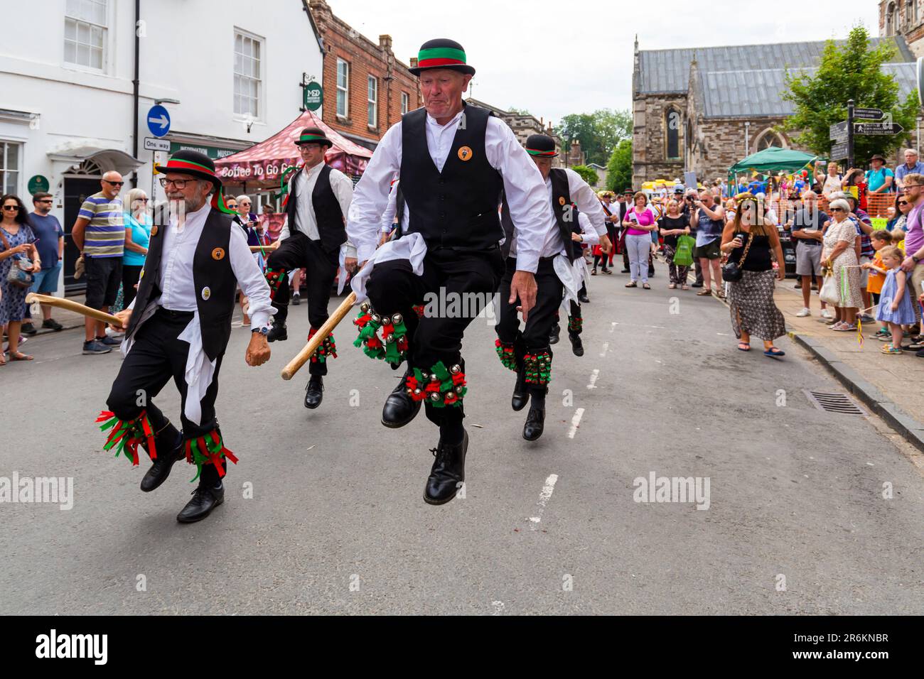 Wimborne, Dorset UK. 10th June 2023. Thousands flock to Wimborne Folk