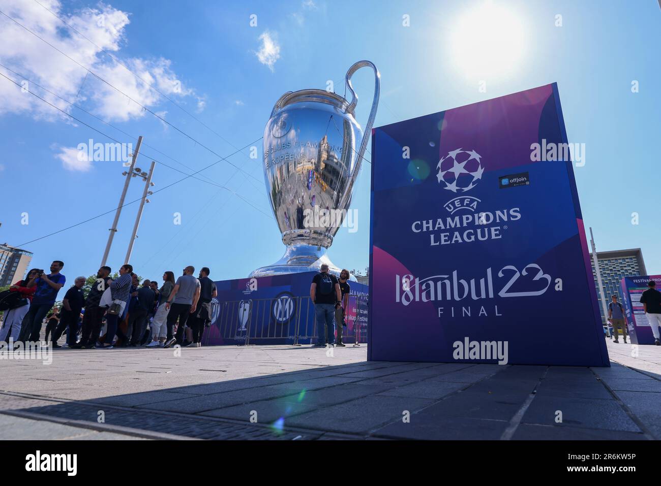 Ataturk Olympic Stadium, Istanbul, Turkey. 10th June, 2023. UEFA