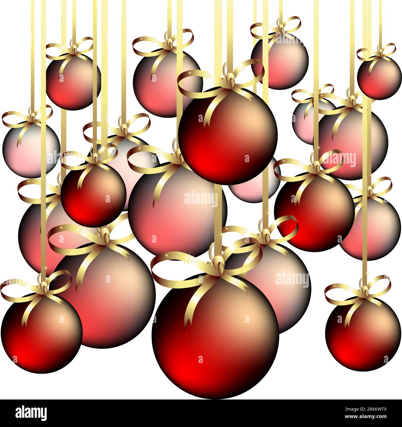 christmas decoration, this  illustration may be useful  as designer work Stock Vector