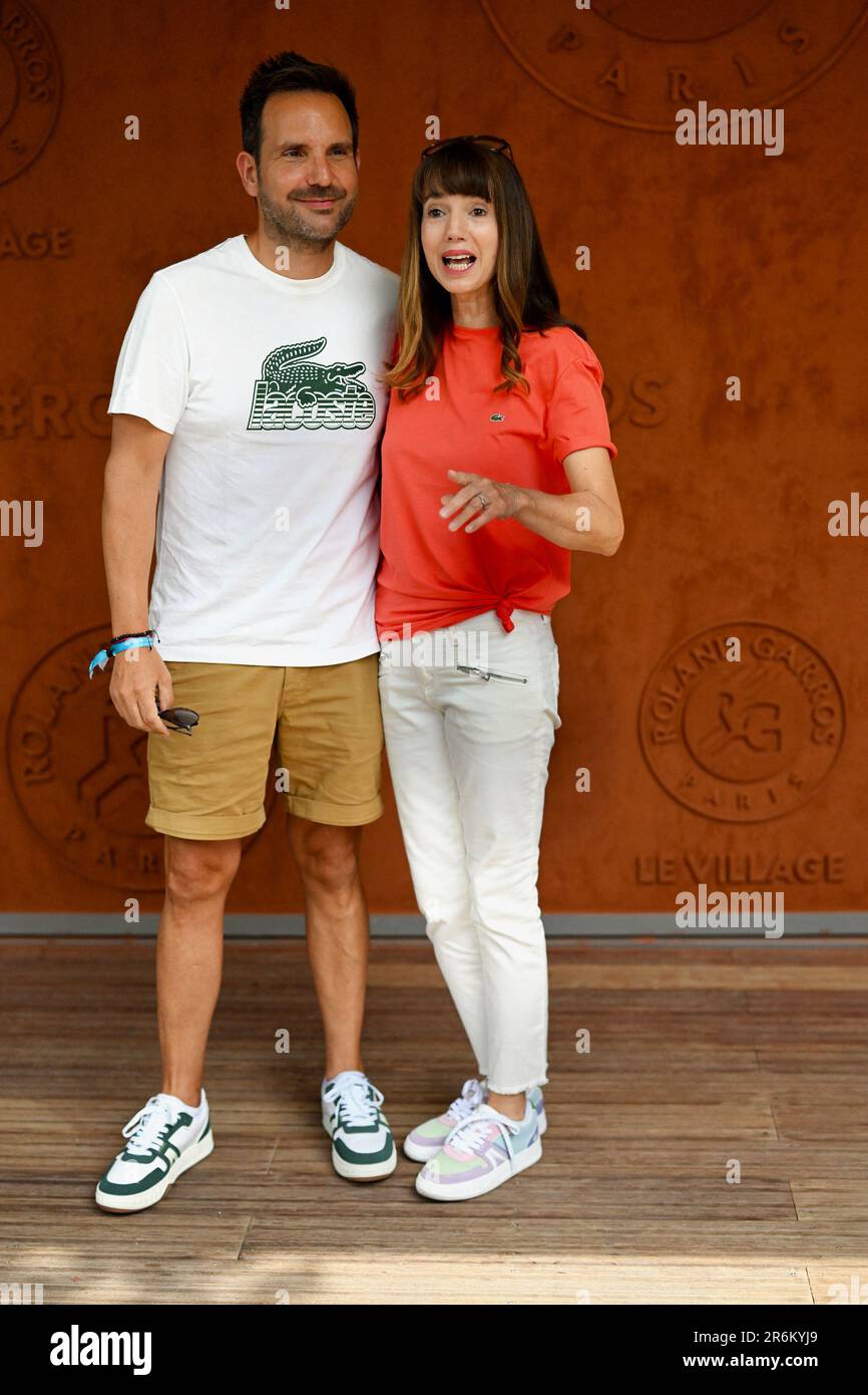 Paris, France. 10th June, 2023. Christophe Michalak and Delphine
